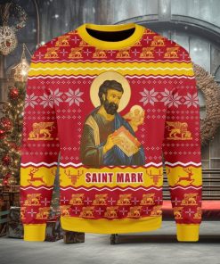 Saint Mark The Evangelist Ugly Christmas Sweater