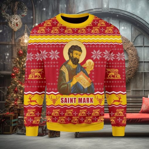 Saint Mark The Evangelist Ugly Christmas Sweater