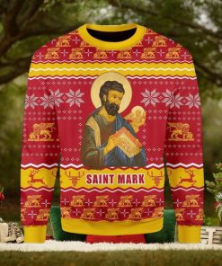 Saint Mark The Evangelist Ugly Christmas Sweater