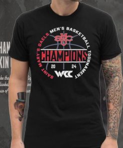 Saint Mary’s Gaels Blue 84 Unisex 2024 Wcc Men’s Basketball Conference Tournament Champions Shirt