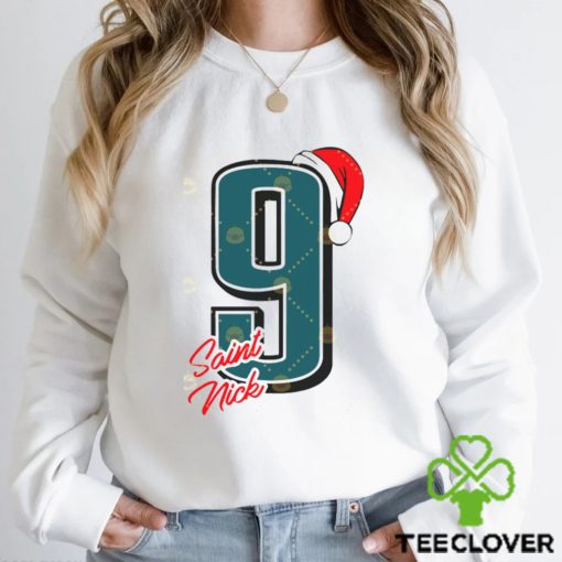 Saint Nick Foles 2 Santa Shirt