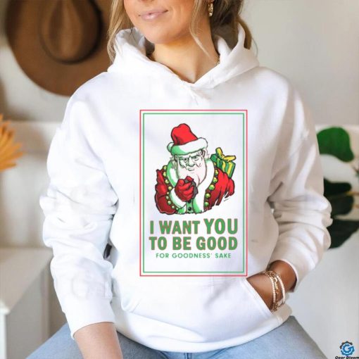 Saint Nick Wants You 2023 Christmas hoodie, sweater, longsleeve, shirt v-neck, t-shirt