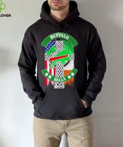 Saint Patrick’s day shamrock Buffalo Bills flag logo shirt