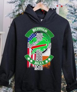 Saint Patrick’s day shamrock Buffalo Bills flag logo shirt