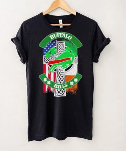 Saint Patrick’s day shamrock Buffalo Bills flag logo shirt