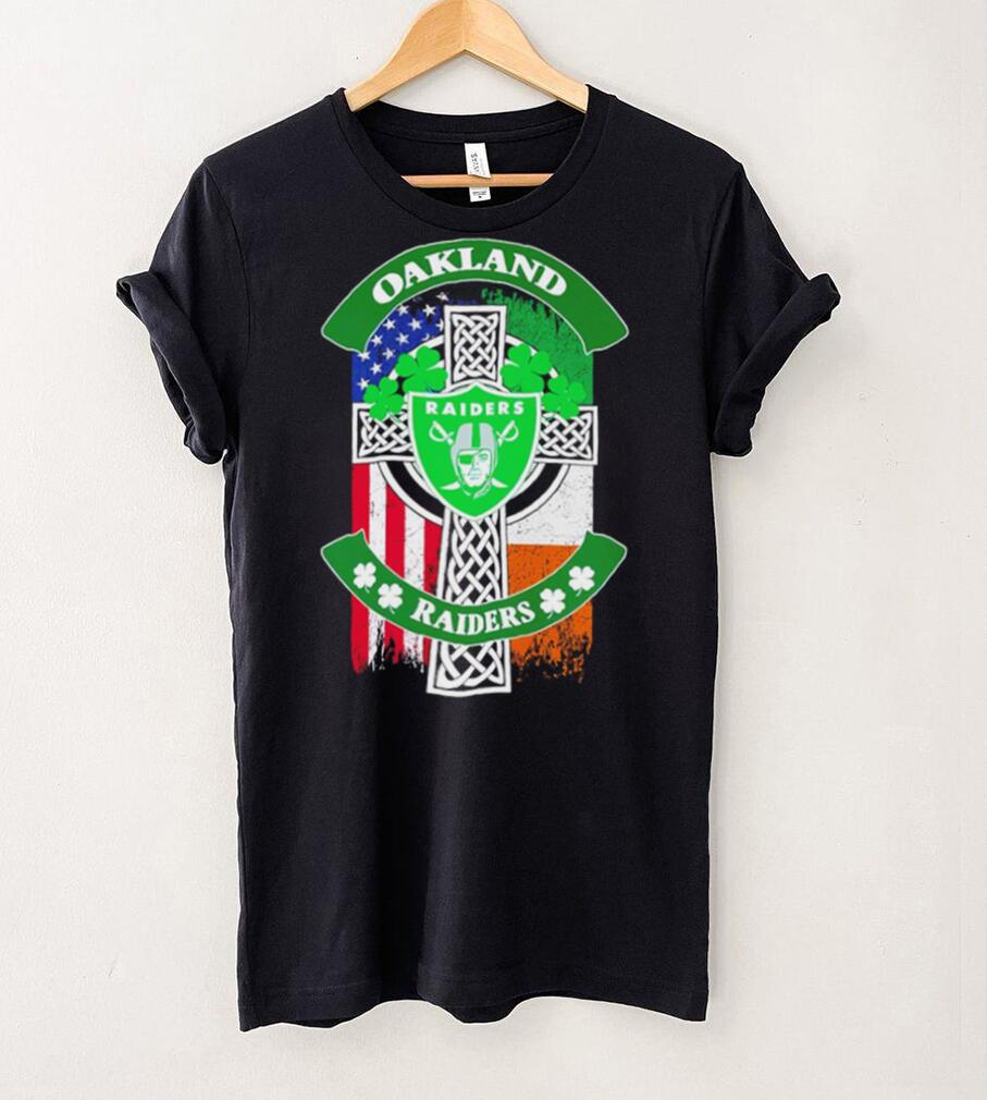 Saint Patrick’s day shamrock Oakland Raiders flag logo shirt Saint Patrick’s day shamrock Oakland Raiders flag logo shirt