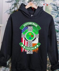 Saint Patrick’s day shamrock Pittsburgh Steelers flag logo shirt
