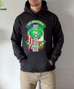 Saint Patrick’s day shamrock San Francisco 49ers flag logo shirt