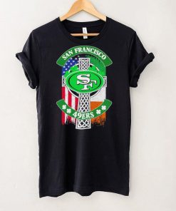 Saint Patrick’s day shamrock San Francisco 49ers flag logo shirt