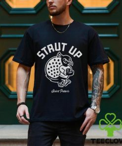 Saint Peter's Basketball Strut Up Logo Tee Blue shirt