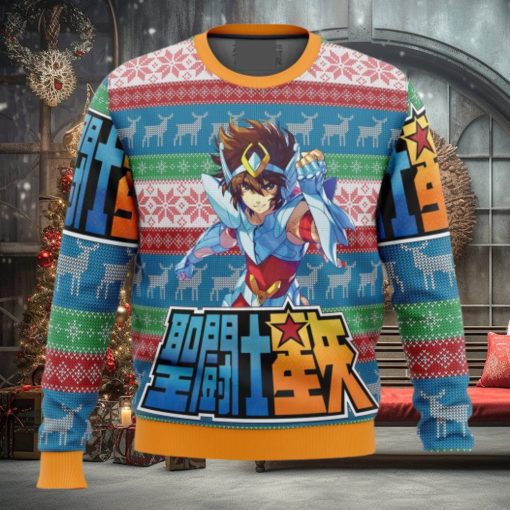 Saint Seiya Alt Ugly Christmas 3D Sweater Gift For Men And Women