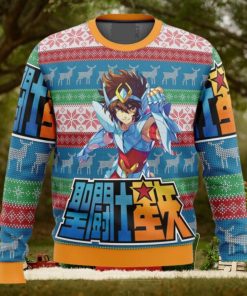 Saint Seiya Alt Ugly Christmas 3D Sweater Gift For Men And Women