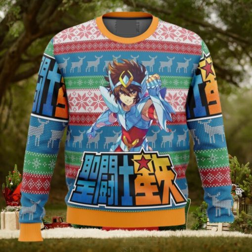 Saint Seiya Alt Ugly Christmas 3D Sweater Gift For Men And Women