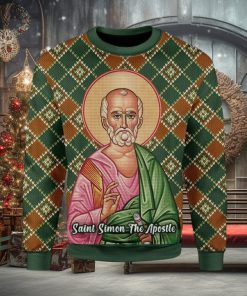 Saint Simon The Zealot Ugly Christmas Sweater