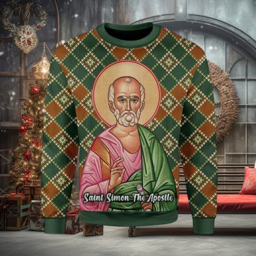 Saint Simon The Zealot Ugly Christmas Sweater