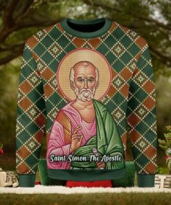 Saint Simon The Zealot Ugly Christmas Sweater