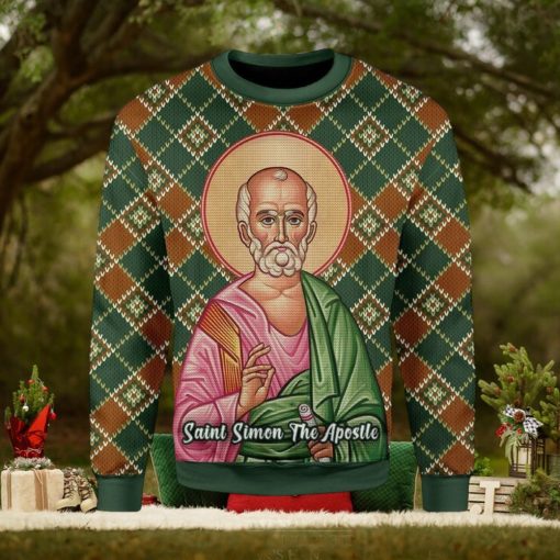 Saint Simon The Zealot Ugly Christmas Sweater