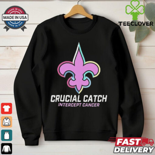 Saints Crucial Catch Intercept Cancer Shirt