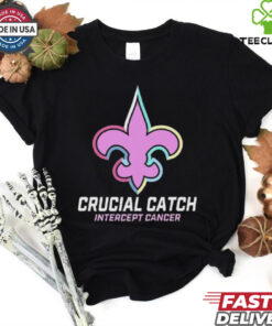 Saints Crucial Catch Intercept Cancer Shirt