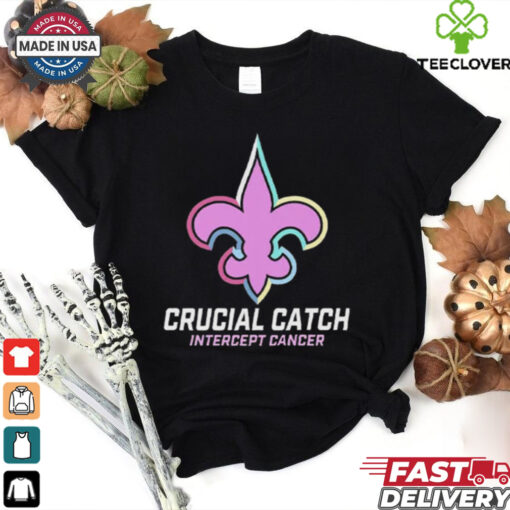 Saints Crucial Catch Intercept Cancer Shirt