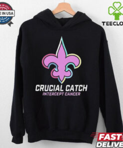 Saints Crucial Catch Intercept Cancer Shirt