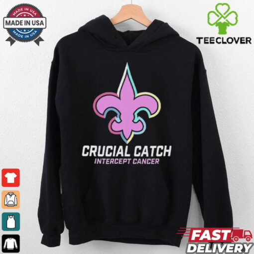 Saints Crucial Catch Intercept Cancer Shirt