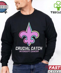 Saints Crucial Catch Intercept Cancer Shirt