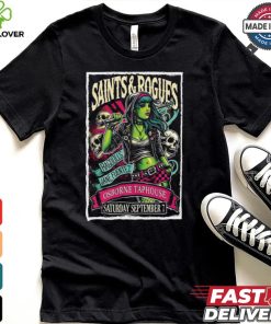 Saints & Rogues Sept 7 2024 Satuday Jane Fuentez Ragdolls Poster Shirt
