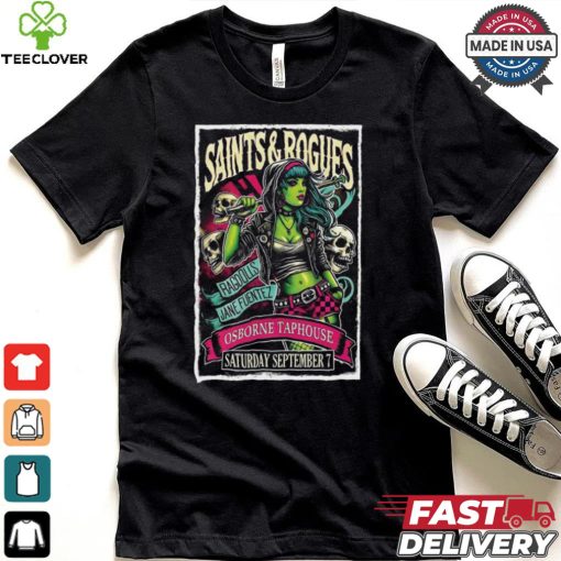 Saints & Rogues Sept 7 2024 Satuday Jane Fuentez Ragdolls Poster Shirt
