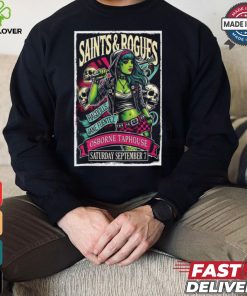 Saints & Rogues Sept 7 2024 Satuday Jane Fuentez Ragdolls Poster Shirt