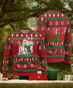 Saitama x Genos Anime Ugly Christmas Sweater Custom One Punch Man Xmas Gift