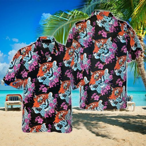 Sakura Tiger Shirt Idea Summer Gift For Men And Women
