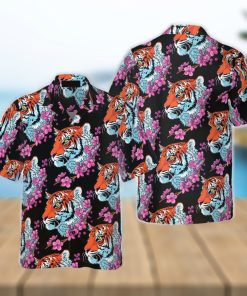 Sakura Tiger Shirt Idea Summer Gift For Men And Women