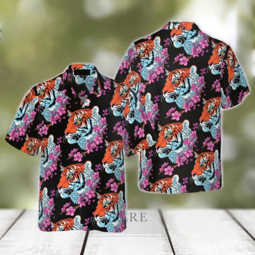 Sakura Tiger Shirt Idea Summer Gift For Men And Women