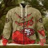 Mens Philadelphia Eagles 3D Graphic Hoodie