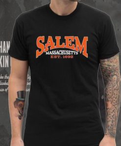 Salem Massachusetts Cute Fall Salem Est 1692 Shirt