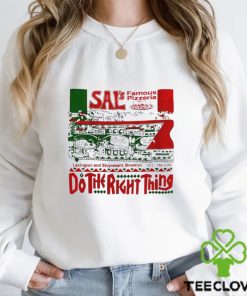 Sal’s Famous Pizzeria Lexington and Stuyvesant Brooklyn do the right thing flag hoodie, sweater, longsleeve, shirt v-neck, t-shirt