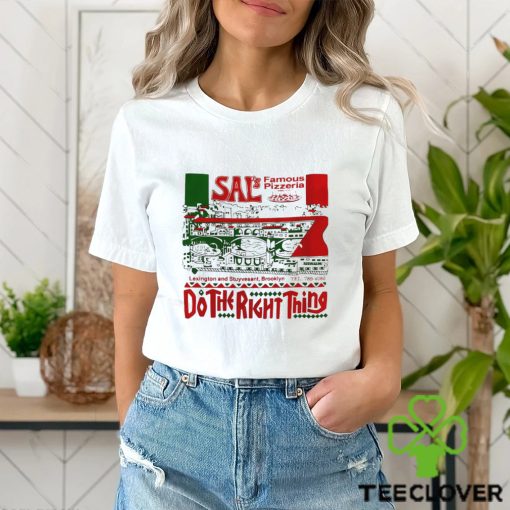 Sal’s Famous Pizzeria Lexington and Stuyvesant Brooklyn do the right thing flag hoodie, sweater, longsleeve, shirt v-neck, t-shirt