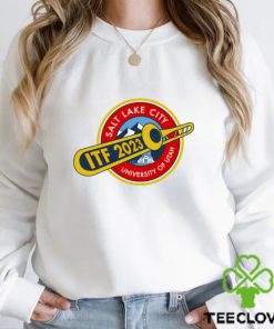 Salt Lake City ITF 2023 University of Utah logo hoodie, sweater, longsleeve, shirt v-neck, t-shirt