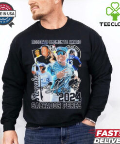 Salvador Perez 2024 Roberto Clemente Award Shirt