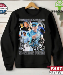 Salvador Perez 2024 Roberto Clemente Award Shirt