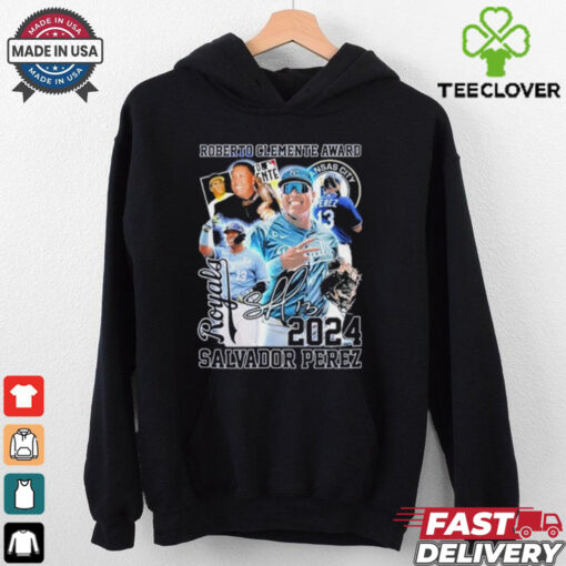 Salvador Perez 2024 Roberto Clemente Award Shirt