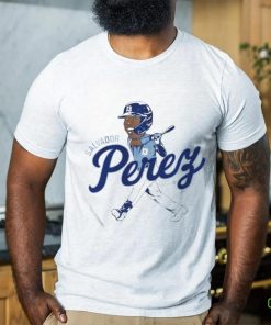 Salvador Perez Caricature T Shirt 1 Salvador Perez Caricature T Shirt