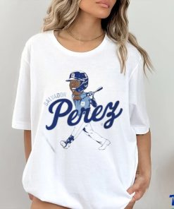 Salvador Perez Caricature T Shirt 2 Salvador Perez Caricature T Shirt