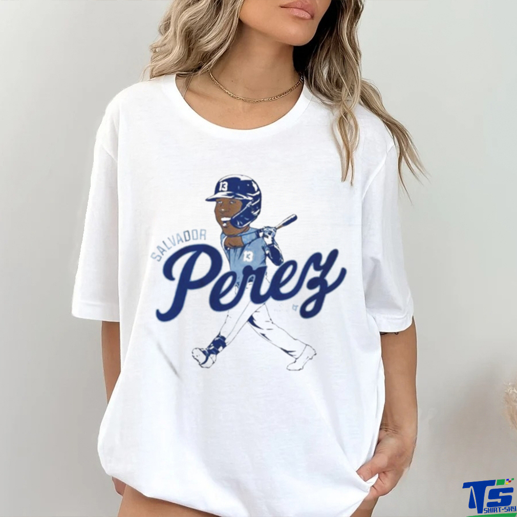 Salvador Perez Caricature T Shirt Salvador Perez Caricature T Shirt