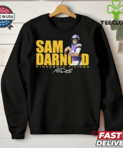 Sam Darnold No. 14 Minnesota Vikings signature shirt