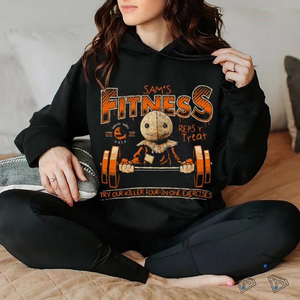 Sam Doll Fitness Reps R’ Treat try our killer four in one exercises shirt Sam Doll Fitness Reps R’ Treat try our killer four in one exercises shirt