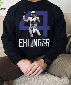 Sam Ehlinger Indianapolis Colts Bold Number Quarterback Shirt