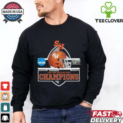 Sam Houston Bearkats Football Defeated Georgia Southern Eagles Football Matchup To Win The 2024 New Orleans Bowl Champions NCAA D Hoodie T Shirt