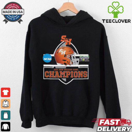 Sam Houston Bearkats Football Defeated Georgia Southern Eagles Football Matchup To Win The 2024 New Orleans Bowl Champions NCAA D Hoodie T Shirt